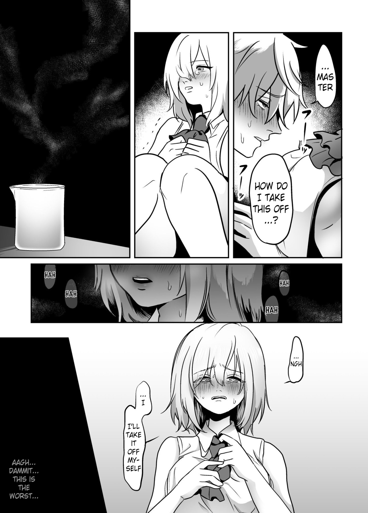 Hentai Manga Comic-The Story of Ars Making an Abstinence Drug for a Villager-Read-18